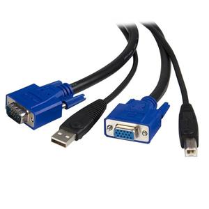 STARTECH 3 m 2-in-1 Universal USB KVM Cable 	 (SVUSB2N1_10         )