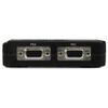 STARTECH 2 Port Black USB KVM Switch Kit with Audio and Cables	 (SV211KUSB)