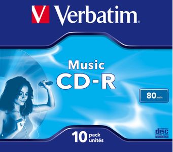 VERBATIM CD-R  Verbatim 700MB 10er Pack (43365)