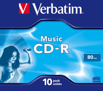 Verbatim Live It! - CD-R x 10 - lagringsmedier (43365)