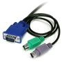 STARTECH 6 FT 3-IN-1 PS/2 KVM CABLE (SVECON6             )