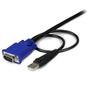 STARTECH "1,8m 2-in-1 Ultra Thin USB KVM Cable" (SVECONUS6)