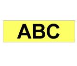 BROTHER Tape TZE-C51 24mm Black on Flu Yellow (TZ-C51)
