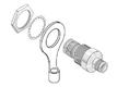 CISCO 2.4 and 5 GHz Lightning Arrestor, RP-TNC Connector