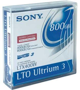 SONY ULTRIUM 3 WORM CARTRIDGE 400 GB NS (LTX400GWN)