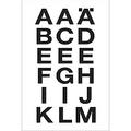 HERMA Letters 20x20 mm A-Z black