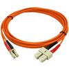 STARTECH Fiber Optic Cable - Multimode Duplex 50/125 - LSZH - LC/SC - 2 m	 (50FIBLCSC2          )