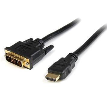 StarTech 3m High Speed HDMI Cable to DVI Digital Video Monitor - adapterkabel - HDMI / DVI - 3 m (HDDVIMM3M)