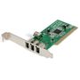 STARTECH 4 port PCI 1394a FireWire Adapter Card - 3 External 1 Internal	 (PCI1394MP)