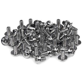 STARTECH PC Mounting Computer Screws M3 x 1/4in Long Standoff - 50 Pack (SCREWM3)