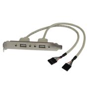 STARTECH USB FEMALE SLOT PLATE ADAPTER