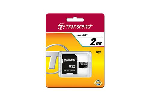 TRANSCEND 2GB MicroSD (MLC) (Alt. TS2GUSD) (TS2GUSD)