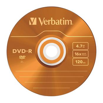 VERBATIM DVD-R 4,7GB Colour 16xSpeed *5-pack* SlimCase (43557)