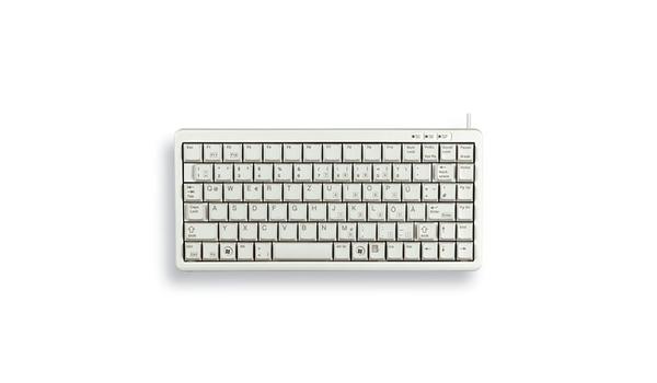 Cherry Compact-Keyboard G84-4100 - tastatur - Fransk Inn-enhet (G84-4100LCMFR-0)
