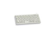 Cherry Compact-Keyboard G84-4100 - tastatur - QWERTY - USA - lysegrå (G84-4100LCMEU-0)