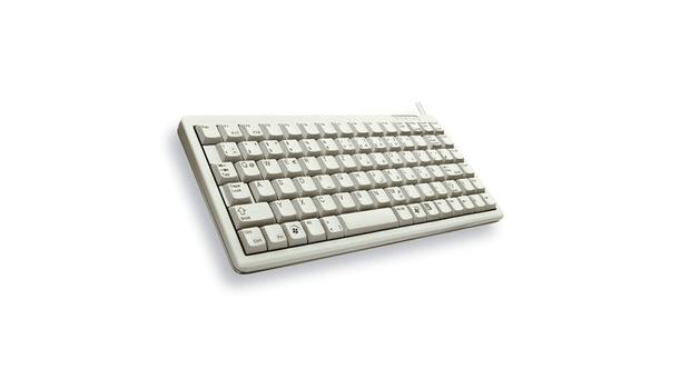 Cherry Compact-Keyboard G84-4100 - tastatur - Fransk Inn-enhet (G84-4100LCMFR-0)