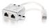 EQUIP Split-adapter RJ45 Cat.5E 1>2 1xRJ45M-2xRJ45F UTP/STP