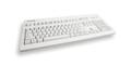 CHERRY Y G80-3000 - Keyboard - PS/2, USB - UK - light grey (G80-3000LSCGB-0)