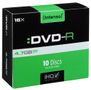 INTENSO 1x10 DVD-R 4,7GB 16x Speed, Slimcase