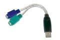 DIGITUS Adap. USB1.1 A/M > 2xPS/2 6/F Digitus (DA-70118 $DEL)