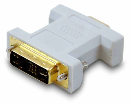 EQUIP DVI Adapter > VGA analog 12+5 > HDB15, M/F beige (118945)