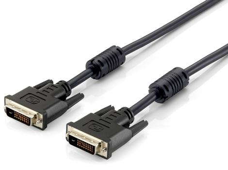 EQUIP DVI kabel dual link  24+1  1,8 m DVI-DVI, Dual link M/M (118932)