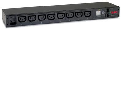 APC Rack PDU Metered ZeroU 16A 208-230V 8/C13 In: IEC-320 C20 - Out: IEC-320 C13 (AP7821)