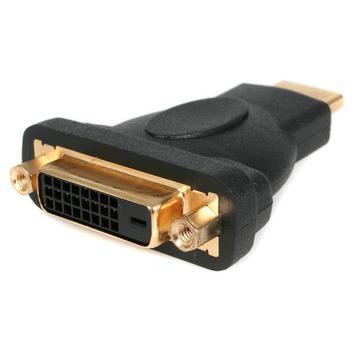 StarTech HDMI Male to DVI Female - HDMI to DVI-D Adapter - Bi-Directional - DVI to HDMI (HDMIDVIMF) - video adapter (HDMIDVIMF)