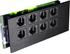 AGFEO Modulfrontplatte K-Modul 524 perlgrau
