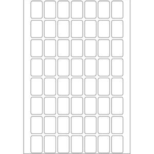 HERMA Vielzwecketiketten weiß 12x18 mm ablösbar 1792 St. (10603)