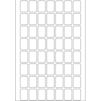 HERMA Vielzwecketiketten weiß 12x18 mm ablösbar 1792 St. (10603)