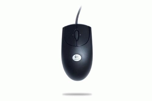 LOGITECH RX250 Optical Mouse Black USB+PS2 (910-000199)