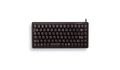 CHERRY COMPACT KEYBOARD G84-4100 EU BLACK USB PS/2 US-ENGL INTL      US WRLS