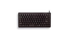 CHERRY COMPACT KEYBOARD G84-4100 EU BLACK USB PS/2 US-ENGL INTL      US WRLS