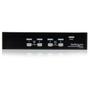 STARTECH 4 Port Professional VGA USB KVM Switch with Hub (SV431USB            )