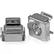 STARTECH 50 Pkg M5 Cage Nuts for Server Rack Cabinets