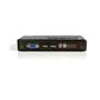 STARTECH 4 Port Black USB KVM Switch Kit with Cables and Audio	 (SV411KUSB)