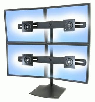 ERGOTRON DS100 QUAD-MONITOR DESK STAND (33-324-200 $DEL)