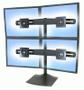 ERGOTRON DS100 QUAD-MONITOR DESK STAND (33-324-200 $DEL)