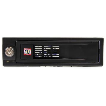 StarTech 5.25" Trayless Hot Swap Mobile Rack for 3.5" Hard Drive (HSB100SATBK)