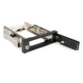 StarTech 5.25" Trayless Hot Swap Mobile Rack for 3.5" Hard Drive (HSB100SATBK)