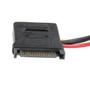 STARTECH LP4 TO SATA 15 PIN POWER ADAPTER F/M W/ FLOPPY POWER CABL (LP4SATAFMD)