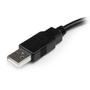 STARTECH 15cm USB 2.0 Extension Adapter Cable A to A - M/F (USBEXTAA6IN)