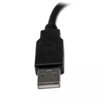 StarTech 6in USB 2.0 Extension Adapter Cable A to A - M/F - USB extension cable - USB (M) to USB (F) - USB 2.0 - 5.9 in - black - USBEXTAA6IN - USB-forlengelseskabel - USB til USB - 15 cm (USBEXTAA6IN)