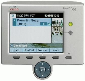 CISCO IP Phone 7945, Gig Ethernet, Color, spare (CP-7945G=)