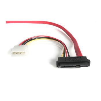 STARTECH 45cm SAS 29 Pin to SATA Cable with LP4 Power (SAS729PW18)