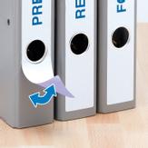 Herma Ordneretiketten A4 weiß 38x297 mm ablösb. opak 125 St. (10175)