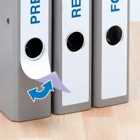 Herma Ordneretiketten A4 weiß 38x297 mm ablösb. opak 125 St.