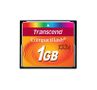 TRANSCEND - Flash memory card - 1 GB - 133x - CompactFlash (TS1GCF133)