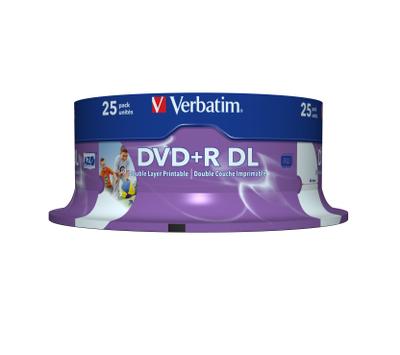 Verbatim DVD+R DL x 25 - 8.5 GB - lagringsmedier (43667)